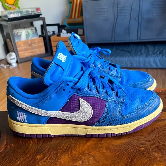 5 On It UNDFTD Nike Dunks 10.5 - Picture 1 of 9
